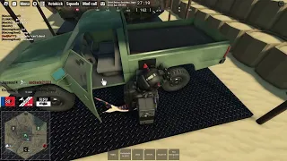 Roblox Multicrew Tank Combat 4: kamikaze truck tactics
