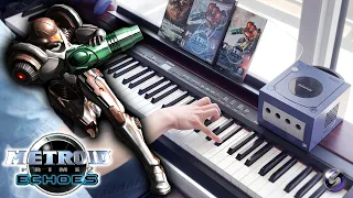 METROID PRIME 2: ECHOES - Torvus Bog (Submerged Temple / Subterranean Theme) | Piano Cover