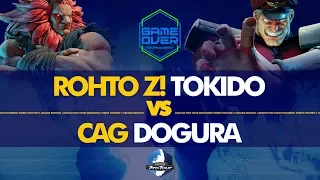 ROHTO Z! Tokido (Akuma) VS CAG Dogura (M. Bison) - Game Over 2019 Winner's Finals - CPT 2019