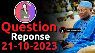 QUESTION REPONSE ABDOULAYE KOITA 21/10/2023 | IMAM ABDOULAYE KOITA | QUESTION REPONSE IMAM KOITA