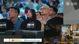 CAC 2018: Crowd reaction to TyLoo defeating NiP