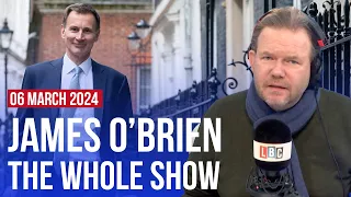 What Jeremy Hunt and I have in common | James O'Brien - The Whole Show