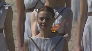 Olympic Flame Lighting Ceremony for the Tokyo 2020 Olympic Games