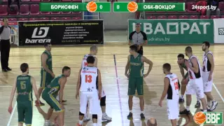 ЧБ по баскетболу 2015/2016 "Борисфен"(Могилев)-"ОБК-ВОКЦОР"Витебск)