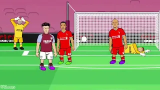 7-2: the song Aston Villa vs Liverpool but with original song 442oons video