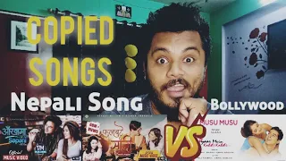 Nepali Songs Copied By Bollywood | Bollywood Vs Nepali Song | Reaction
