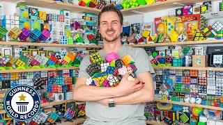My Crazy Cube Collection! - Guinness World Records