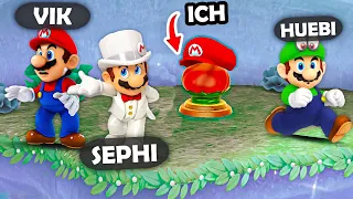 🔴 Mario Odyssey HIDE 'N' SEEK hat noch mehr NEUE Modi! feat. Vik, Sephi, Huebi, Shimtex