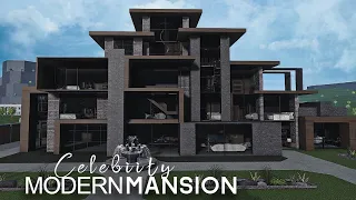 Bloxburg: Mansion Celebrity Luxury House || NO Large Plot || Housebuild