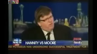 Michael Moore w/ Hannity - Who's Responsible For Financial Crisis?