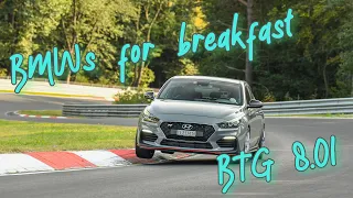 I30N Fastback - BTG 8.01 - BMWs for breakfast at the Nürburgring Nordschleife Touristenfahrten