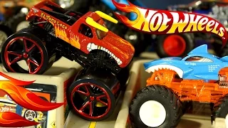 Hot Wheels Monster Truck and Tracks Collection. Kids Friendly Videos by KokaTube