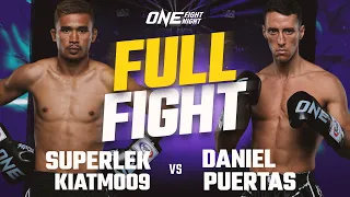 Superlek Kiatmoo9 vs. Daniel Puertas | ONE Championship Full Fight