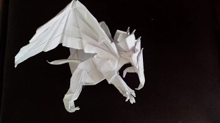 Грифон оригами, griffin origami (Kade Chan)