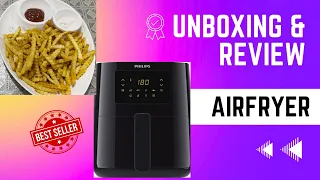 How to use Air fryer | Unboxing and review of Philips Air Fryer | Best Air Fryer 2023 #airfryer