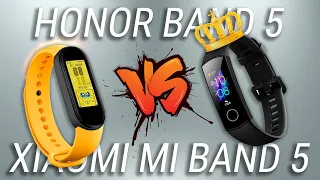 Сравнение Xiaomi mi Band 5 vs HONOR Band 5 / Выбираем лучший фитнес браслет в 2020 году