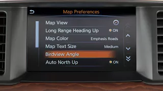 2018 Nissan Pathfinder - Navigation Settings (if so equipped)