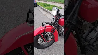 1939 Indian Chief garage find. Impressions after the first ride.