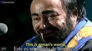 Luciano Pavarotti   James Brown It s A Man s World subtitulos en español medium