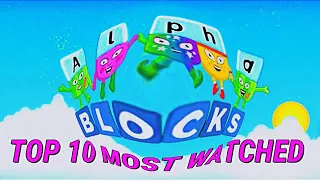 Top 10 Most Watched Alphablocks Intro Songs 2022 in One Video