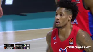 Real Madrid - CSKA Moscow 89-96: Will Clyburn (23 points, 2 assists, 2 steals)