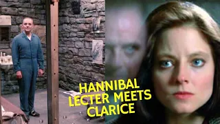 Hannibal lecter meets clarice - (The Silence of the Lambs1991)