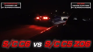 Supercharged C6 vs Supercharged C5 Z06