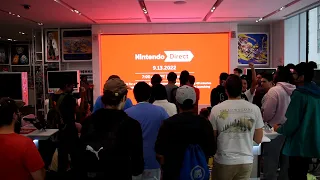 Nintendo Direct 9.13.2022 Live Reactions at Nintendo NY