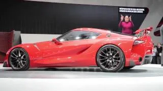 Toyota FT-1 Concept - Detroit 2014 Walkaround