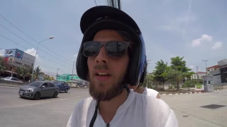 MIT MOTORRAD IN BANGKOK. THAILAND. Weltreise Vlog 043