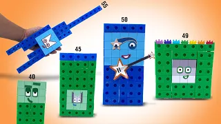 DIY Numberblocks 40's and 50's Snap Cubes Custom Set ||  Keiths Toy Box