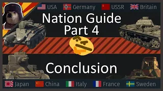 Ground Nations in War Thunder EXPLAINED Part 4: The Conclusion | War Thunder Tank Nation Guide