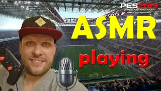 АСМР шепот, играем в футбол (PES, FIFA) / ASMR sleep & whisper