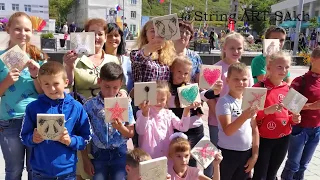 Детский мастер- класс от мастерской "String Art Sakh" прошел в Невельске 🖤