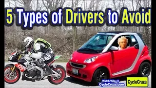 5 Types of Drivers YOU Must AVOID to SURVIVE on Motorcycle