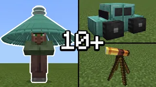 10+ Build Hacks in Minecraft! #2