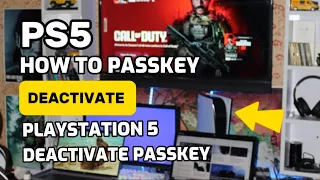 How To Deactivate Passkey And Sign In With The Password on PS5 PlayStation Passkey