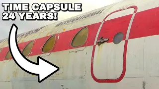 Untouched Plane since 24 Years! | INSIDE french Caravelle