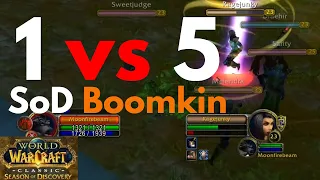 King of the Castle - 1v5 SoD Balance Druid PvP