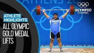 All Hossein Rezazadeh's 🇮🇷 Weightlifting Olympic Medal Lifts | Athlete Highlights