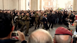 Menin Gate Ypres - ANZAC DAY 2017 - Haka -  (Last post)