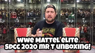 WWE Mattel Elite San Diego Comic Con 2020 Exclusive Mr. T Unboxing & Review!