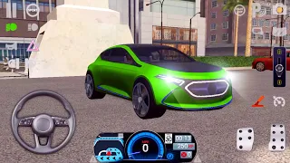 Driving School Sim 2020 #8 - Electric Mercedes-Benz - Las Vegas - Level 7  - Android / iOS Gameplay