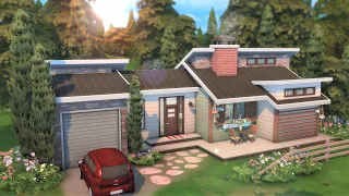 Retro 70's Family House | (no cc) The Sims 4 Speed Build