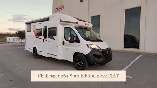 2022 Challenger 264 Start Edition FIAT - SOLO DISPONIBLE EN CARAVANAS SANGAR