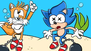 SONIC And TAILS Are DROWNING?!