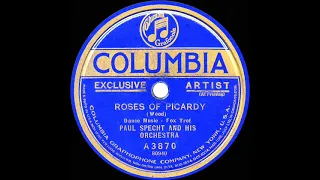 1923 Paul Specht - Roses Of Picardy