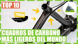 DESCUBRE los cuadros MTB de CARBONO que menos PESAN 🪁