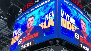 Islanders opening night warmup