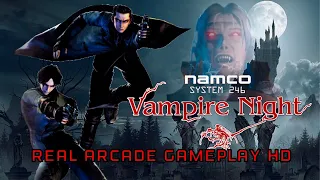 Vampire Night real arcade full gameplay Namco System 246 Arcade Hardware HD 60 FPS SEGA